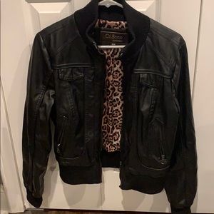 Ci Sono by cavalini faux leather jacket